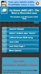 Mobile Screenshot of jazzlist.net